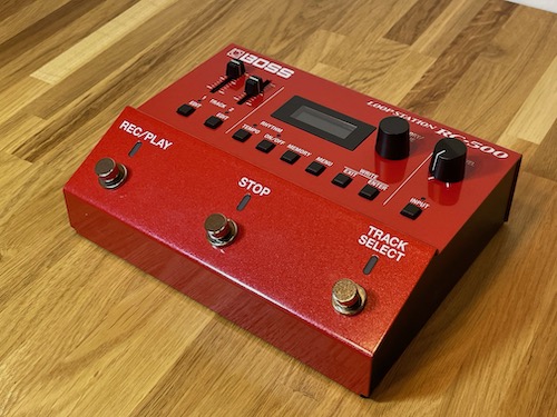 loop station revue rapport loopstation comparaison boss rc500 rc-500 test rhythm looper